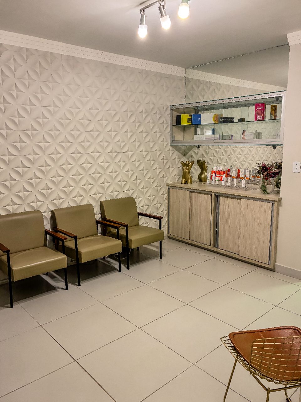 Sala de espera do consultório